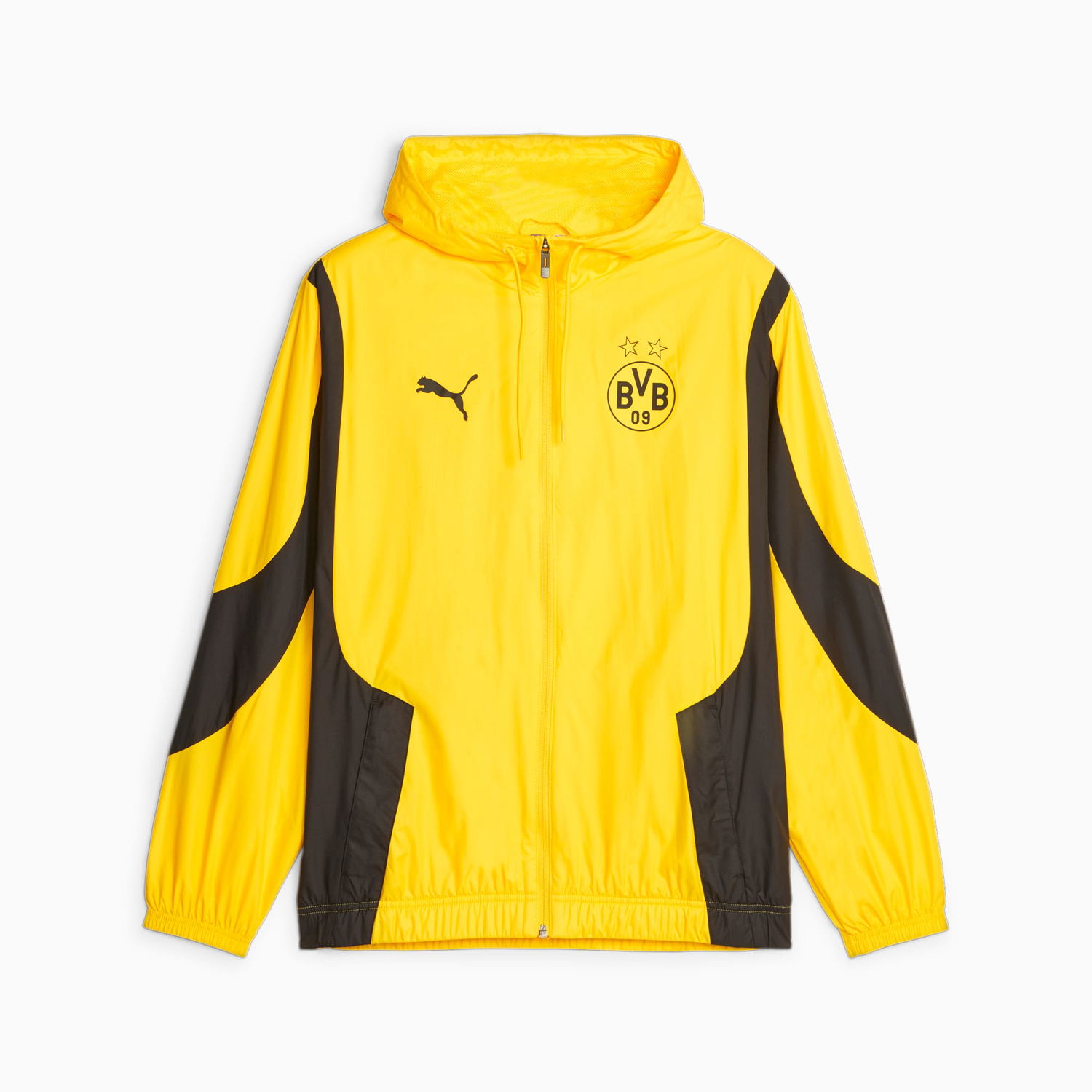 Jakke Puma Borussia Dortmund Prematch Football Jacket Gul | 771799_01, 1