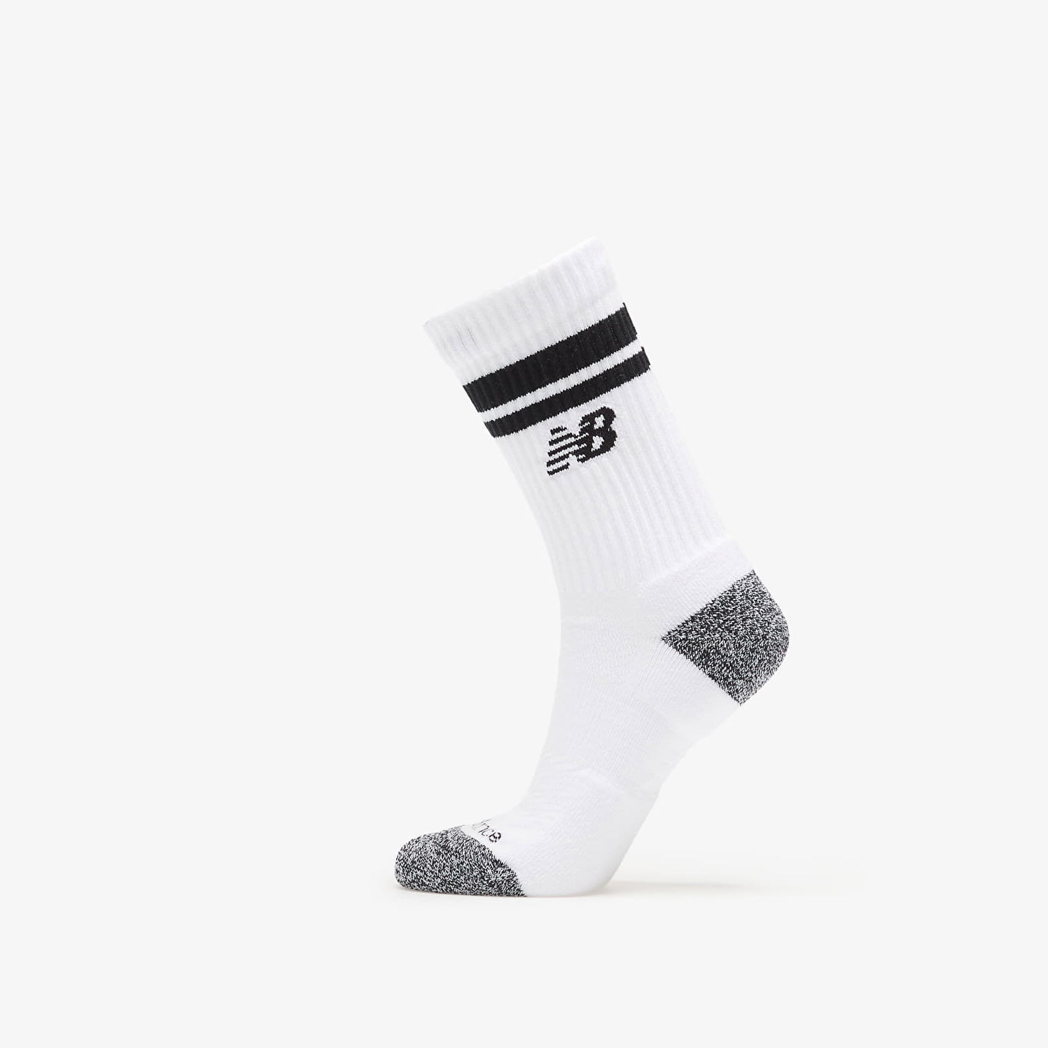 Sokker New Balance Active Lifestyle Striped Crew Socks 3-Pack Grå | LAS35210AS, 1