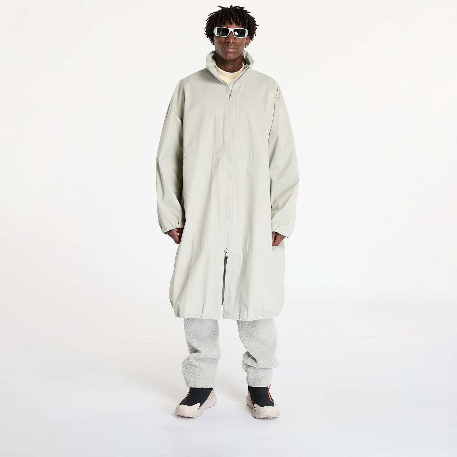 Parka adidas Originals Fear Of God Athletics x Shell Parka Sesame Beige | IW8919, 0