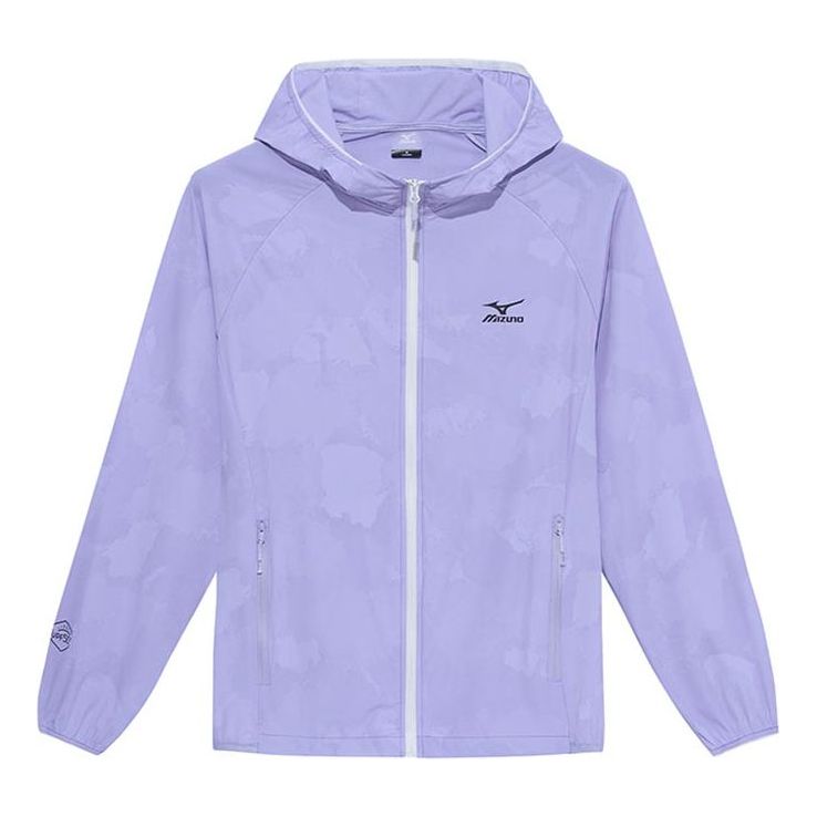 Vindjakke Mizuno Outdoor Logo Jacket Lilla | A2CE3126
