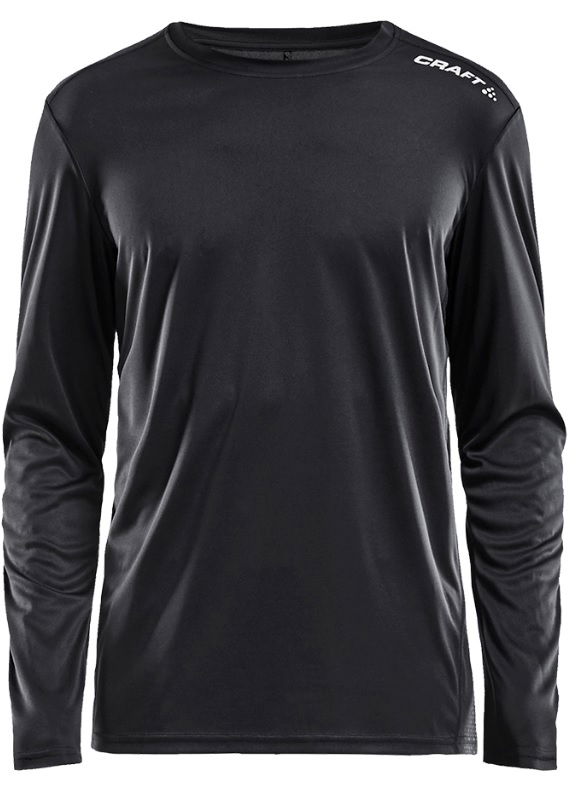 T-shirt Craft Craft RUSH Long Sleeve T-Shirt Sort | 1907364-999000