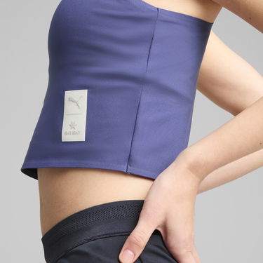 Tanktop Puma PUMA x SAYSKY Women's Running Crop Top Lilla | 526839_46, 5