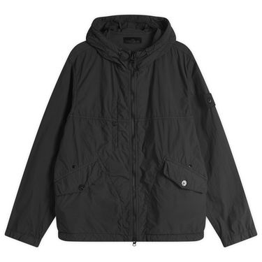 Vindjakke Stone Island Stone Island Ghost Piece Nylon Smerigliato Short Parka Jacket, Large Sort | K1S154100032-V0029, 1