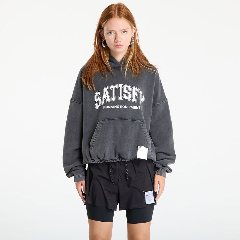 Sweatshirt Satisfy Satisfy SoftCell Hoodie Grå | 11046-AB-SAC