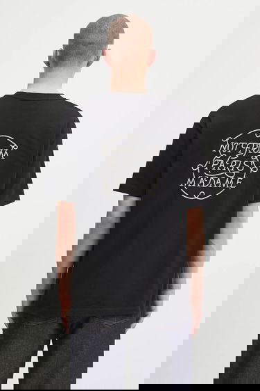 T-shirt Drôle de Monsieur Drôle de Monsieur Le Tshirt Slogan Tresses T-Shirt Sort | H.TS259.CO134, 2