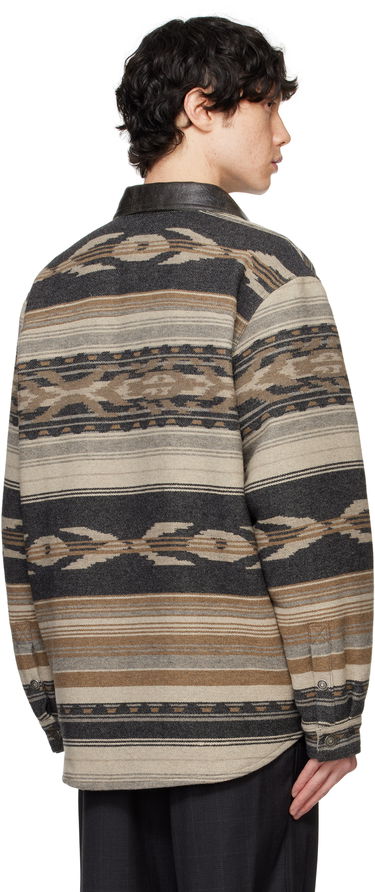 Skjorte ISABEL MARANT Isabel Marant Dalton Patterned Jacket Beige | 25PVE0501HA-C1D01H, 2