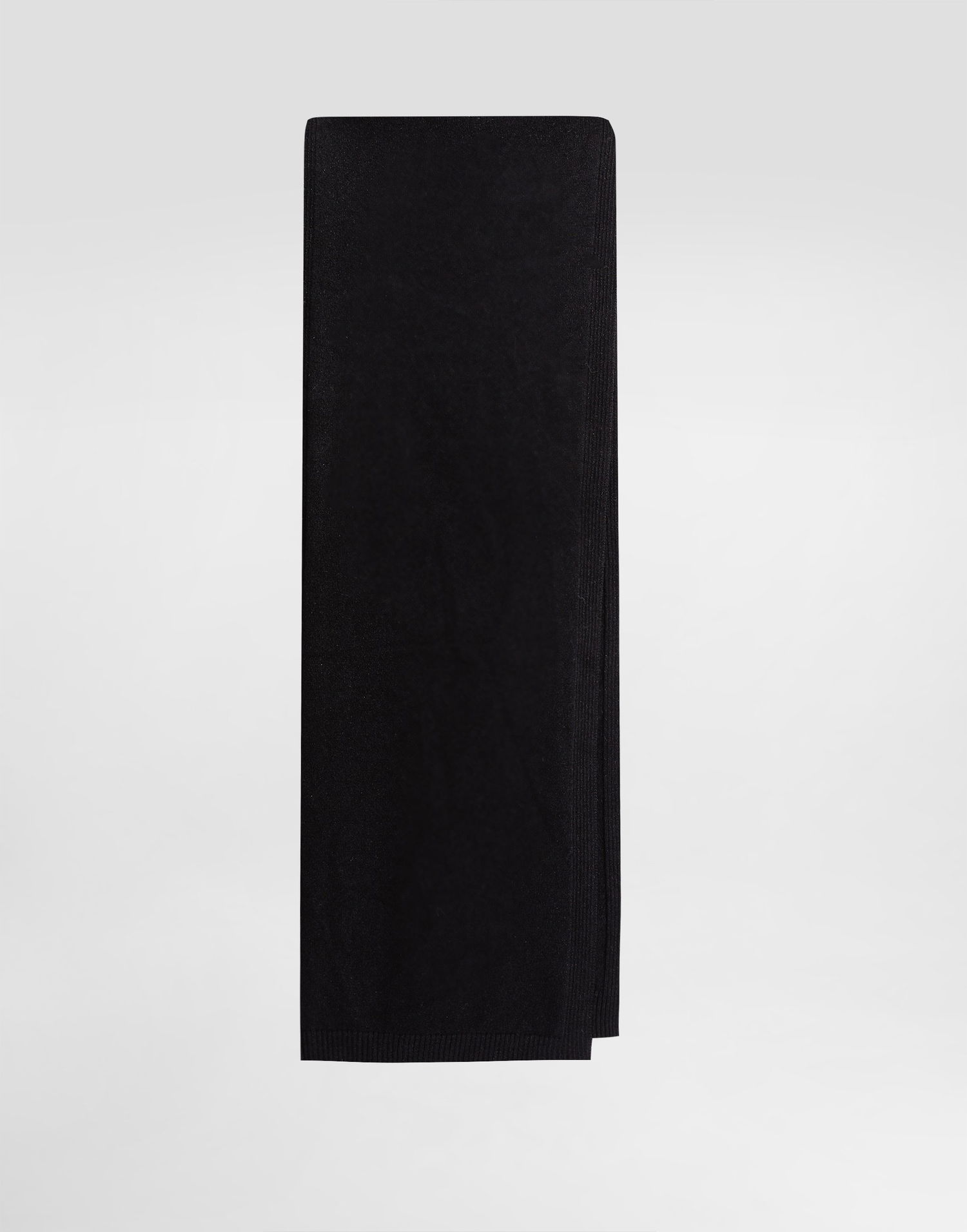 Tørklæde Dolce & Gabbana Dolce & Gabbana Cashmere Knitted Scarf Sort | FXR17TJDVC2N0000, 1