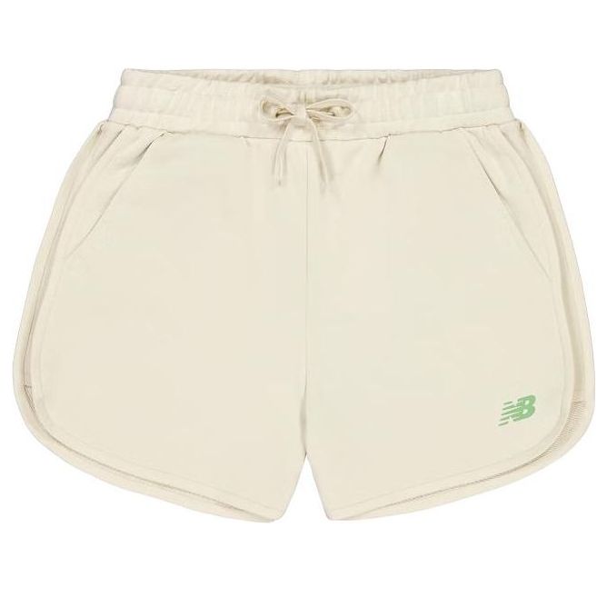 Shorts New Balance High-Rise Shorts Beige | AWS41336-BE, 0