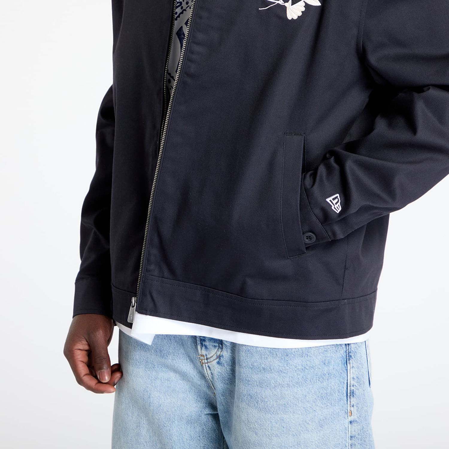 Jakke New Era New Era New York Yankees MLB Collared Jacket Mørkeblå | 60667816, 1