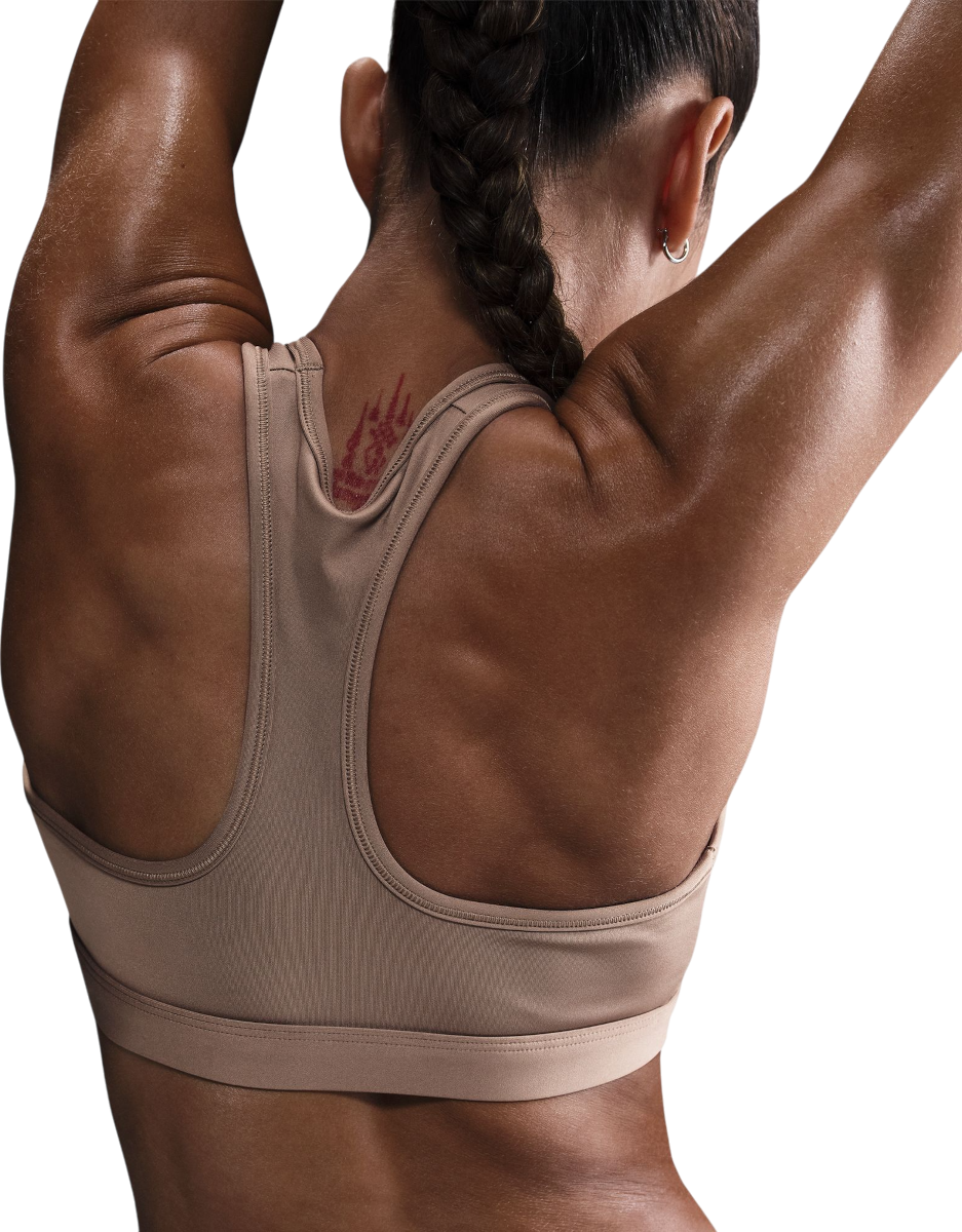 Bh Nike Nike Swoosh Medium Support Bra Brun | dx6821-233, 1
