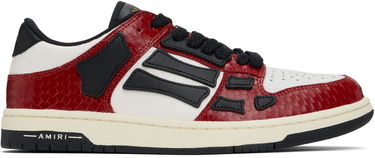 Sneakers og sko AMIRI Snake Skel-Top Low Hvid | AMFOSR1104, 0