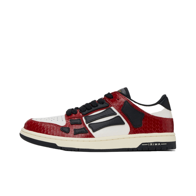 Sneakers og sko AMIRI Snake Skel-Top Low Hvid | AMFOSR1104