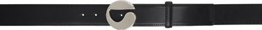 Bælter Coperni Coperni Logo Buckle Leather Belt Sort | COPBE01F6013, 0