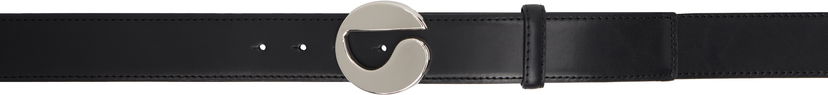 Bælter Coperni Coperni Logo Buckle Leather Belt Sort | COPBE01F6013