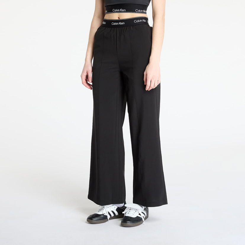 Bukser CALVIN KLEIN Calvin Klein Wide Leg Pants Sort | 00GWF4P606-UB1