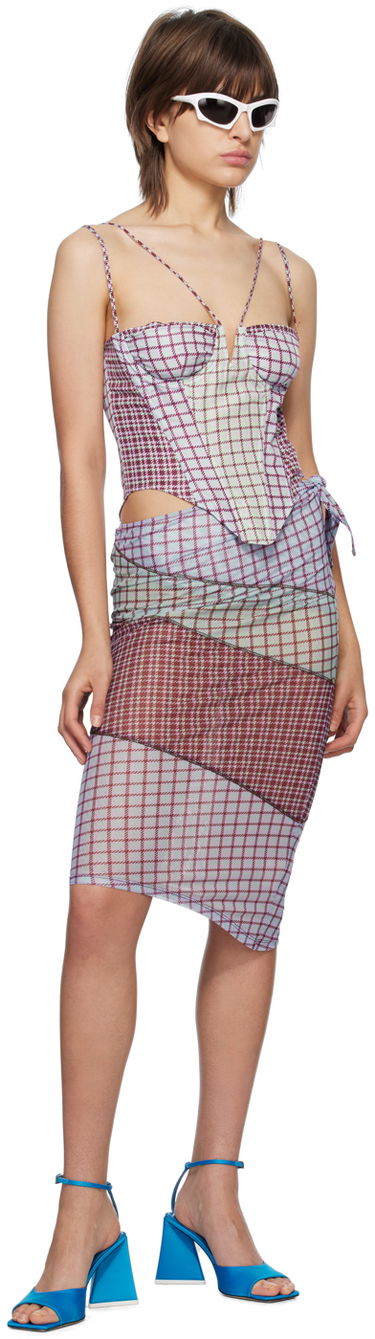 Kjole Miaou Miaou Hannah Jewett Apex Corset Top Lilla | 7046TAFBRS, 3