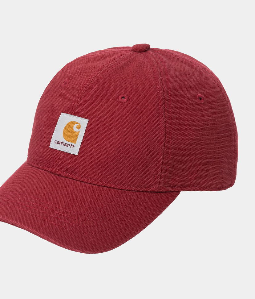 Kasket Carhartt WIP Carhartt WIP Selby Canvas Cap Bourgogne | I035414_1