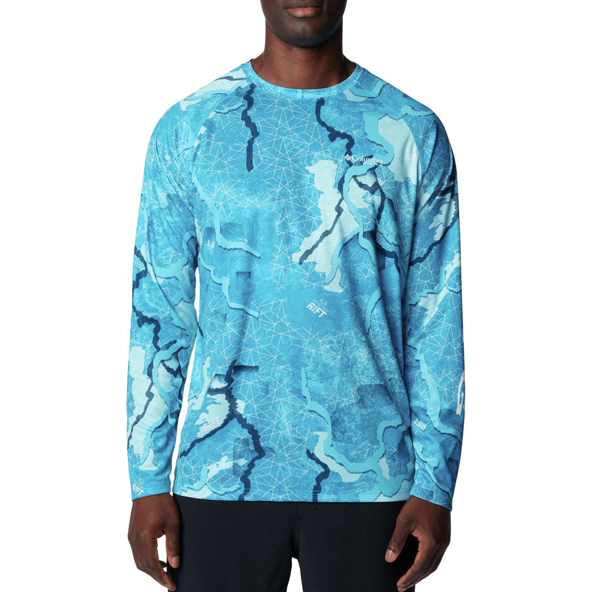 Skjorte Columbia Super Terminal Tackle™ Rift Pattern Long Sleeve Performance Shirt Flerfarvet | 1709431418, 0