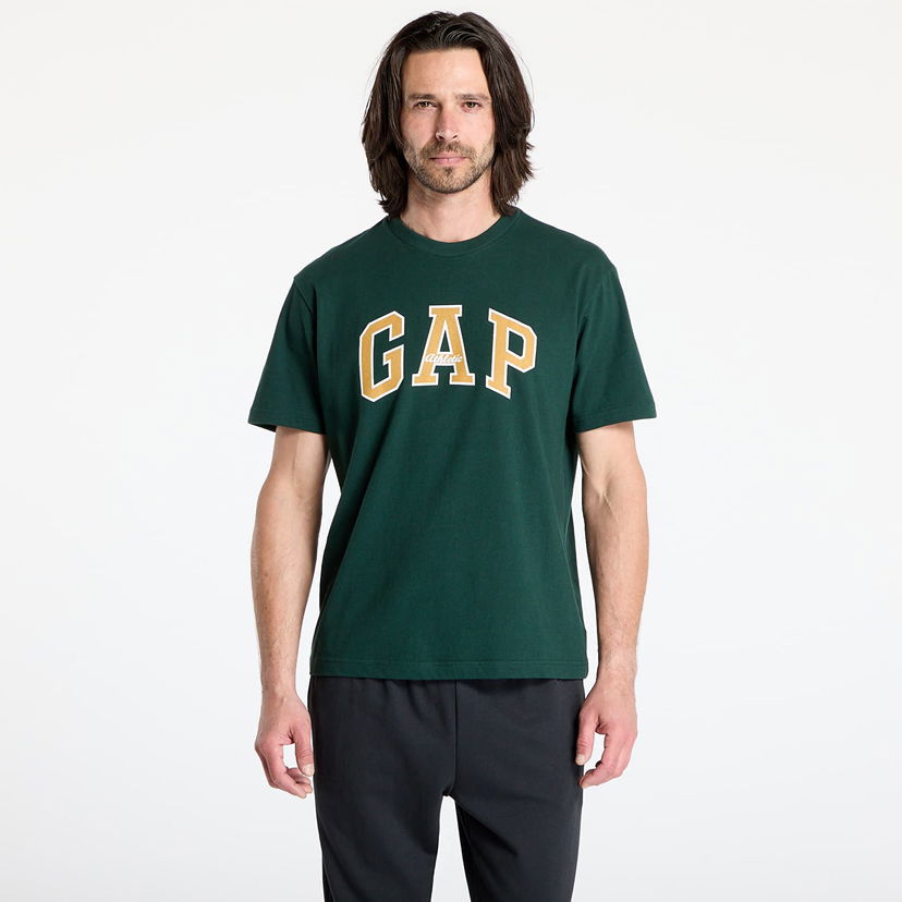 T-shirt GAP GAP Athletic Logo T-Shirt Grøn | 797924-06