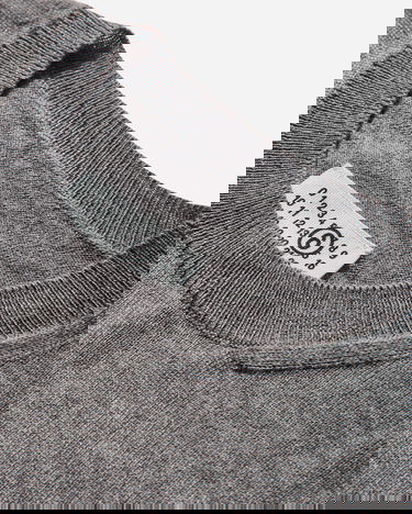 Sweater Maison Margiela Elbow Patch Crewneck Sweater Grå | SH0HL0032 816M, 3
