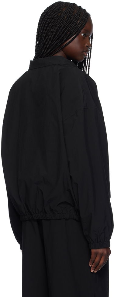 Vindjakke Alexander Wang Coaches Track Jacket by Sort | 4WC3232071, 2