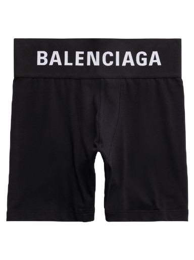 Boksere Balenciaga Midway Boxer Briefs Sort | 7449404B7B21000
