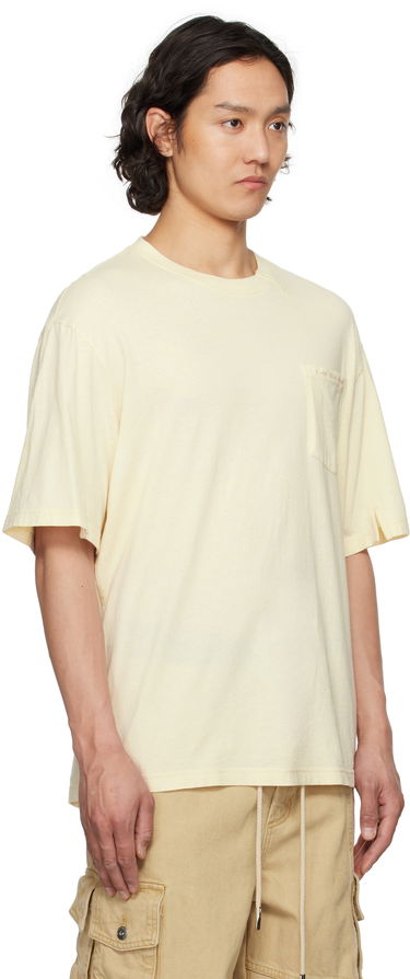 T-shirt Feng Chen Wang Feng Chen Wang Deconstructed T-Shirt Gul | FUS19TS10, 1