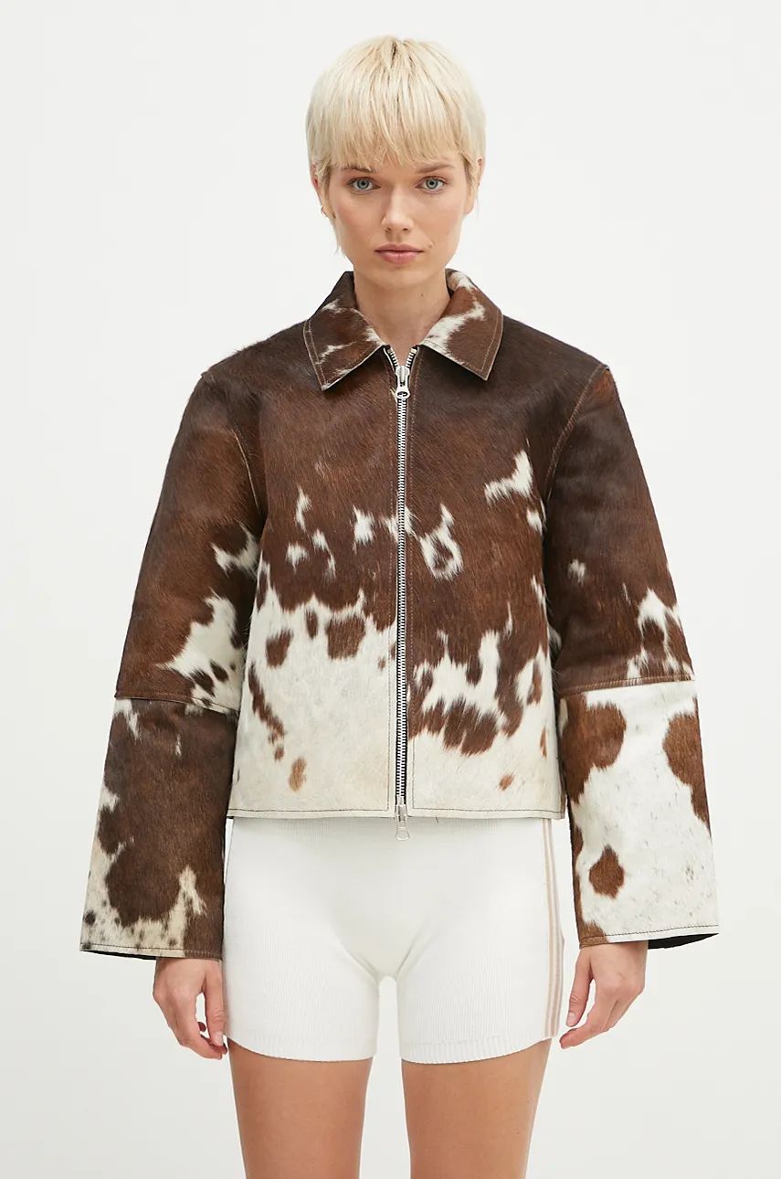 Jakke Samsoe Samsoe Suede Jacket Brun | F24300022, 0