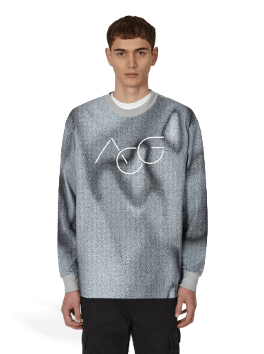 T-shirt Nike ACG Snowdrift All-Over Printed Longsleeve T-Shirt Grå | DV9663-025