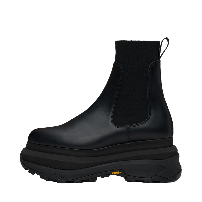 Sneakers og sko sacai Leather Chelsea Boots Sort | SCW-258
