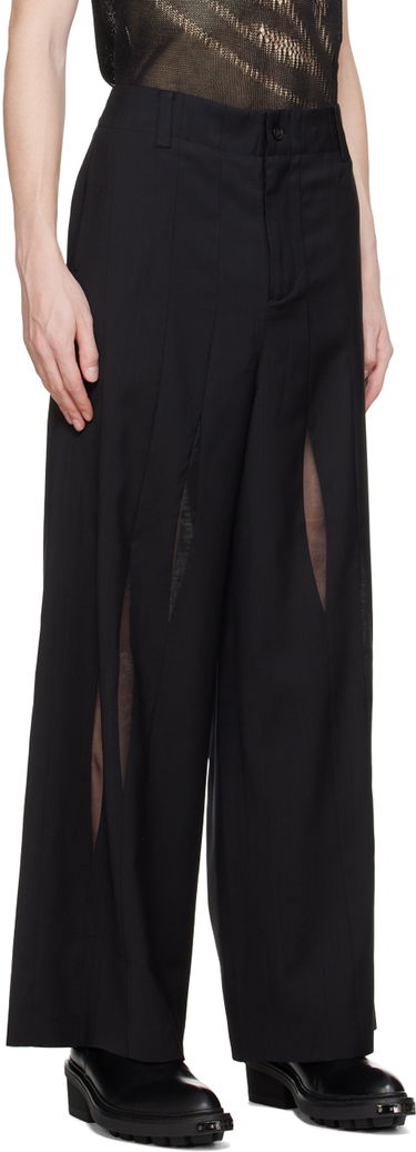 Bukser Feng Chen Wang Feng Chen Wang Paneled Trousers Sort | FMS17TR05, 1