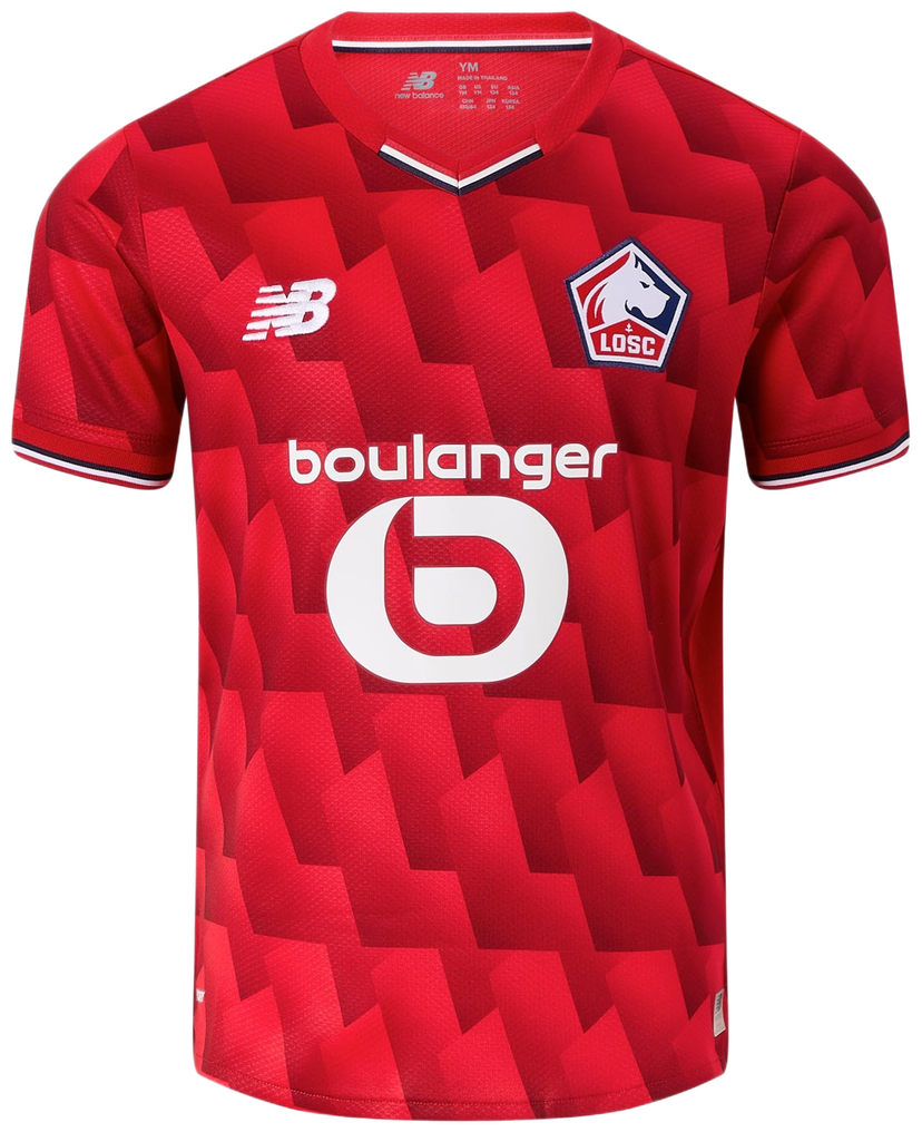 Jersey New Balance LOSC Lille Home Jersey 2025/26 Kids Rød | jt230454-hme