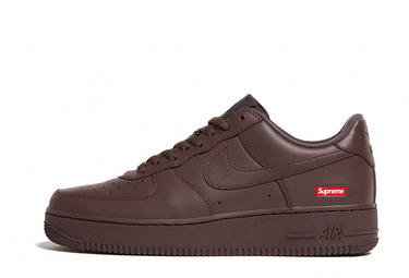 Sneakers og sko Nike Supreme x Air Force 1 Low "Baroque Brown" Brun | CU9225-200, 4