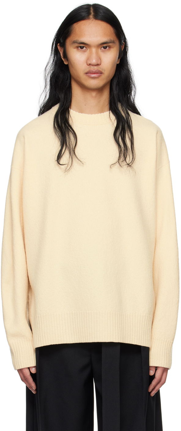 Sweater Jil Sander Oversized Sweater Hvid | J21GP0003_J14603, 0