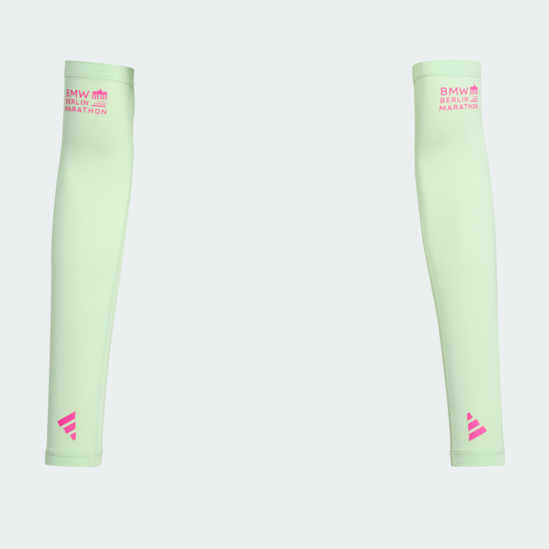 Tilbehør adidas Performance BMW Berlin-Marathon 2025 Arm Sleeves Grøn | JZ9305, 0