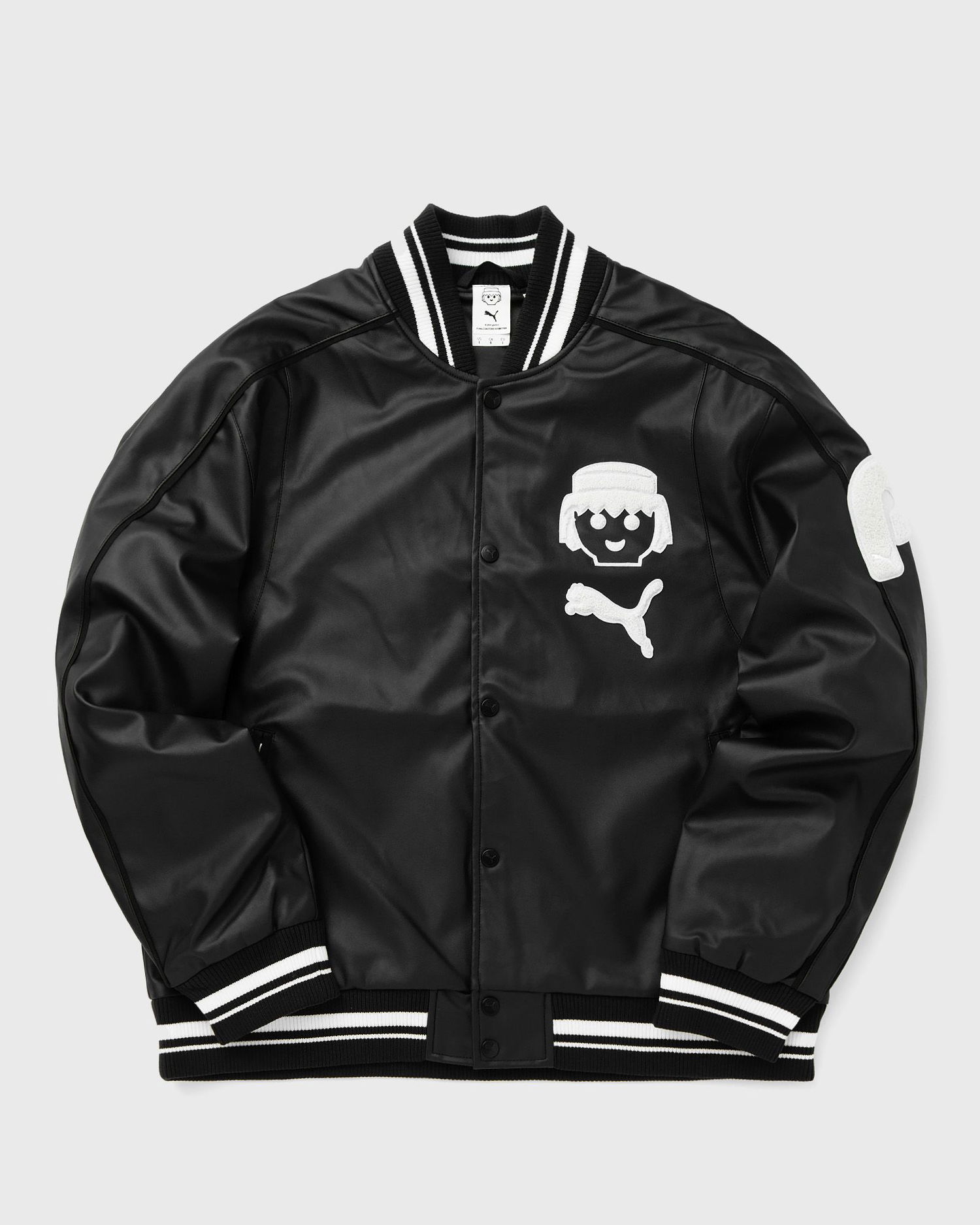 Bomberjakke Puma PLAYMOBIL x Varsity Jacket Sort | 627185-01, 0