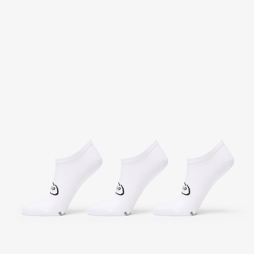 Sokker Footshop Invisible Socks 3-Pack White Hvid | FTSHP_377
