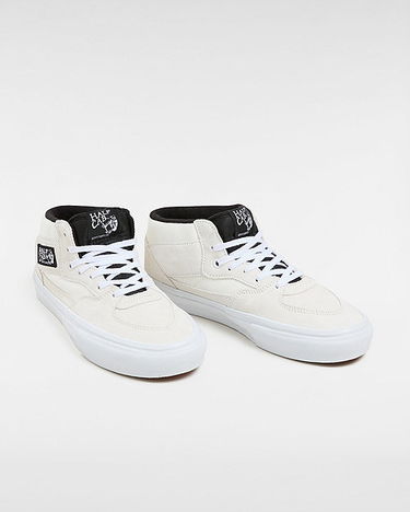 Sneakers og sko Vans Skate Half Cab Shoes (white/black) Unisex White, Size 6 Hvid | VN0A5FCDYB2, 1