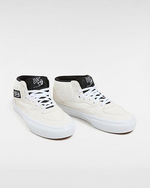 Sneakers og sko Vans Skate Half Cab Shoes (white/black) Unisex White, Size 6 Hvid | VN0A5FCDYB2, 1