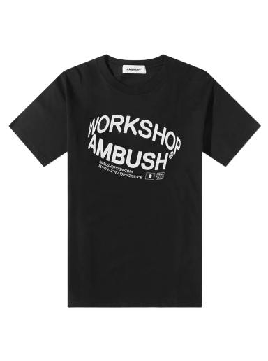 T-shirt Ambush Revolve Logo Tee Sort | BMAA064S23JER0011004