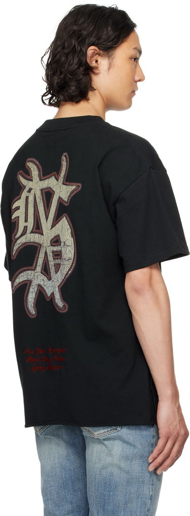 T-shirt Ksubi Ksubi Playoff Ekcess T-Shirt Sort | MSP25TE036, 2