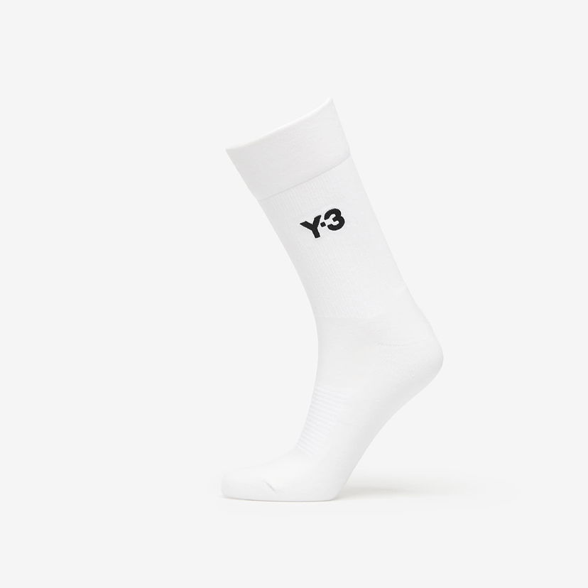 Sokker Y-3 Y-3 Classic Crew Socks Hvid | JZ6269