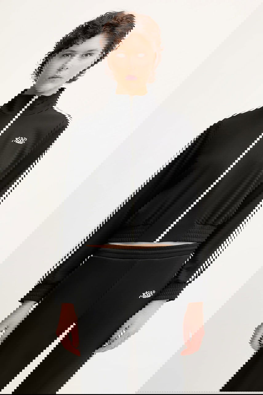 Jakke Sporty & Rich Sporty & Rich Sr Runner Elio Track Jacket Sort | JA059622139BA01, 0