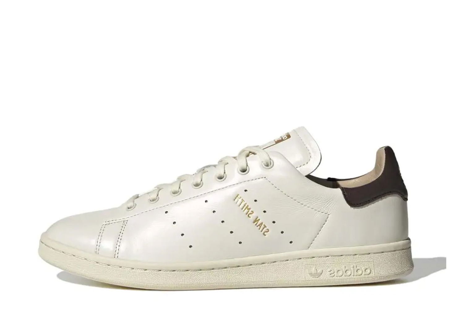 Sneakers og sko adidas Originals Stan Smith Lux Dark Brown Hvid | H06188, 0