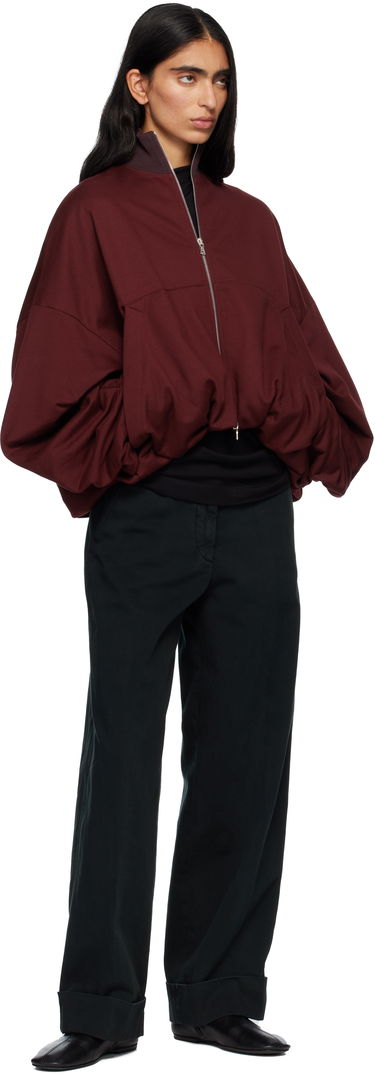 Bukser Dries Van Noten Dries Van Noten Cuffed Cotton Trousers Sort | 252-010948-2301, 3