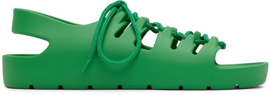 Sneakers og sko Bottega Veneta Jelly Sandals "Green" Grøn | 692006 V11T0, 0