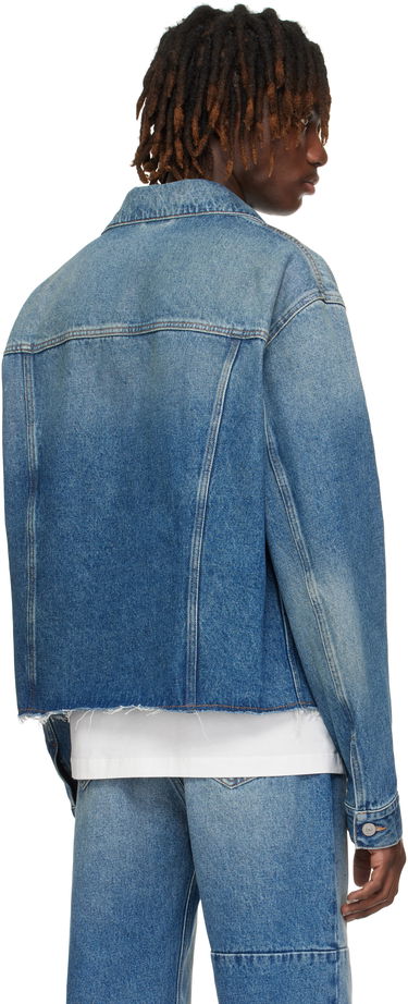 Jakke Maison Margiela MM6 Maison Margiela Sports Denim Jacket Blå | SH0AM0026 M30018, 2