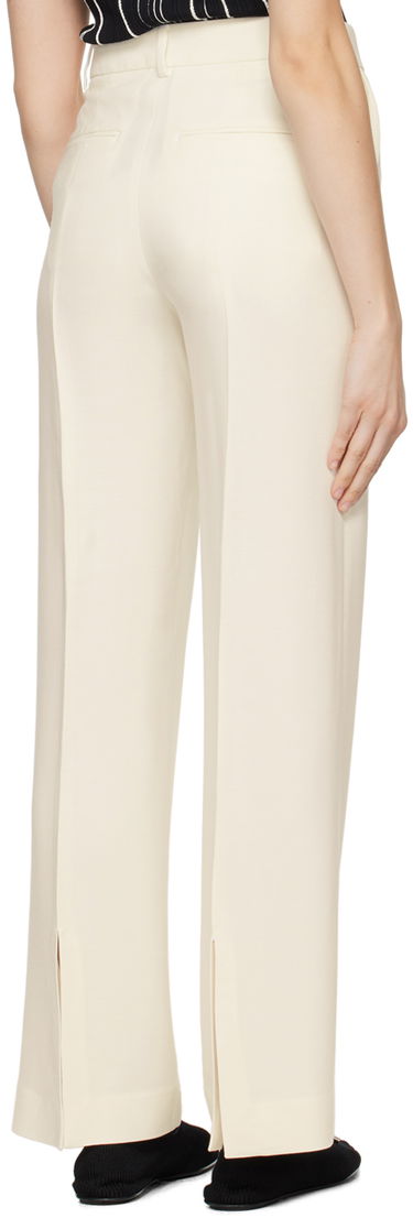 Bukser TOTEME TOTEME Relaxed-Fit Trousers Hvid | 242-WRB1629-FB0106, 2