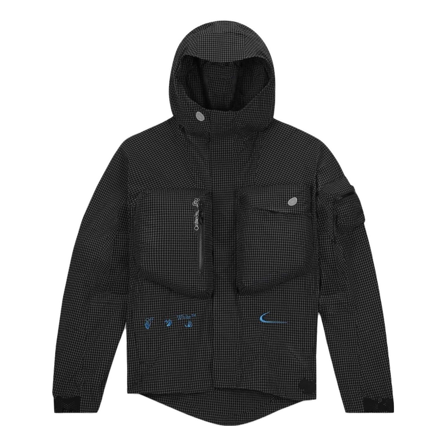 Parka Nike Off-White Hooded Jacket Sort | DN1750-010, 0