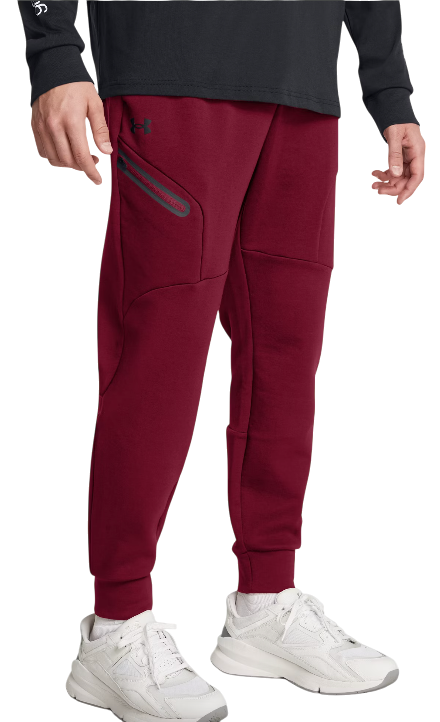 Cargo bukser Under Armour Fleece Jogger Pants Bourgogne | 1389353-625, 0
